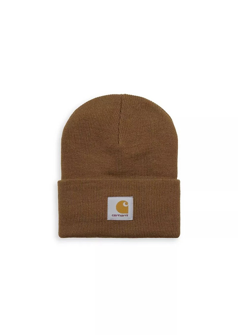 Carhartt Logo Rib-Knit Beanie