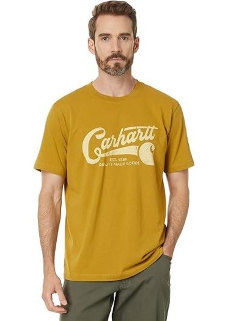 Carhartt Relaxed Fit Lightweight Short-Sleeve Script Graphic T-Shirt