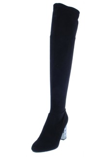 Carlos by Carlos Santana Quantum Womens Night Out Round Toe Knee-High Boots