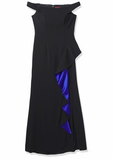 Carmen Marc Valvo Infusion Women's Off The Shoulder Gown