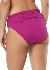 Carmen Marc Valvo Ruched Bikini Bottoms - Azalea