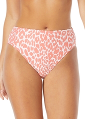 Carmen Marc Valvo Women's Reversible Bikini Bottoms - Melon