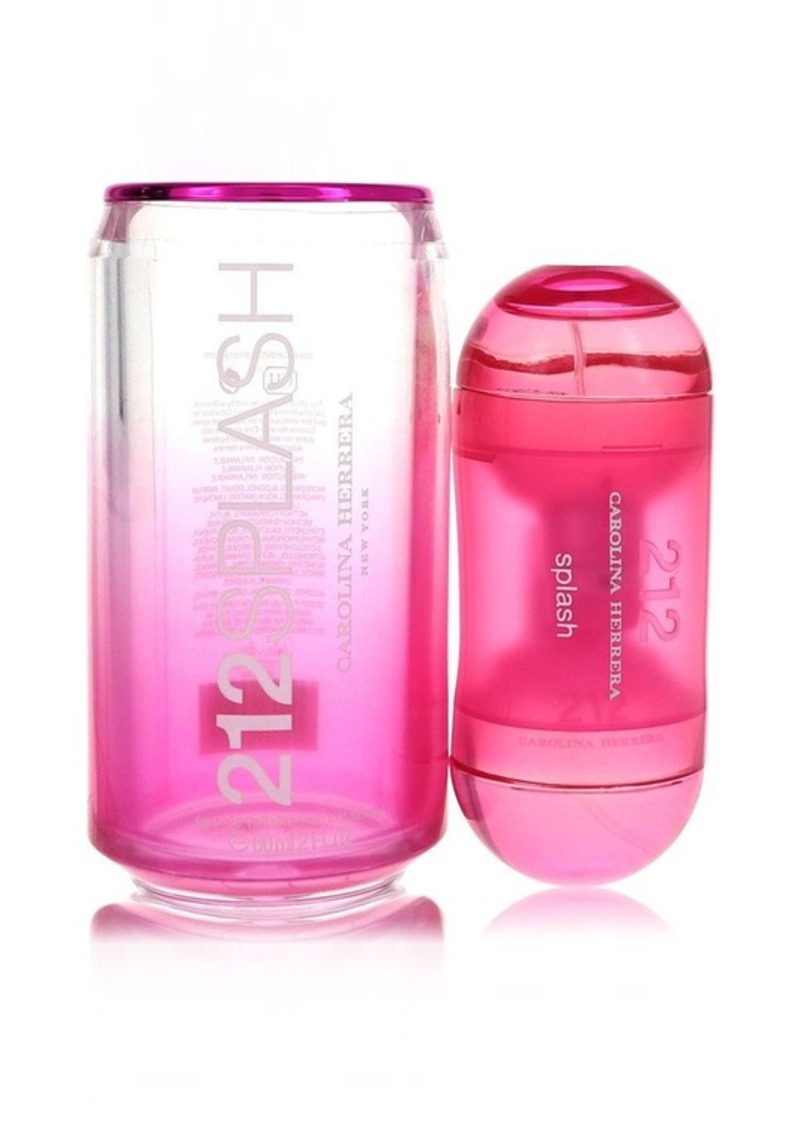 212 Splash by Carolina Herrera Eau De Toilette Spray (Pink) 2 oz Women