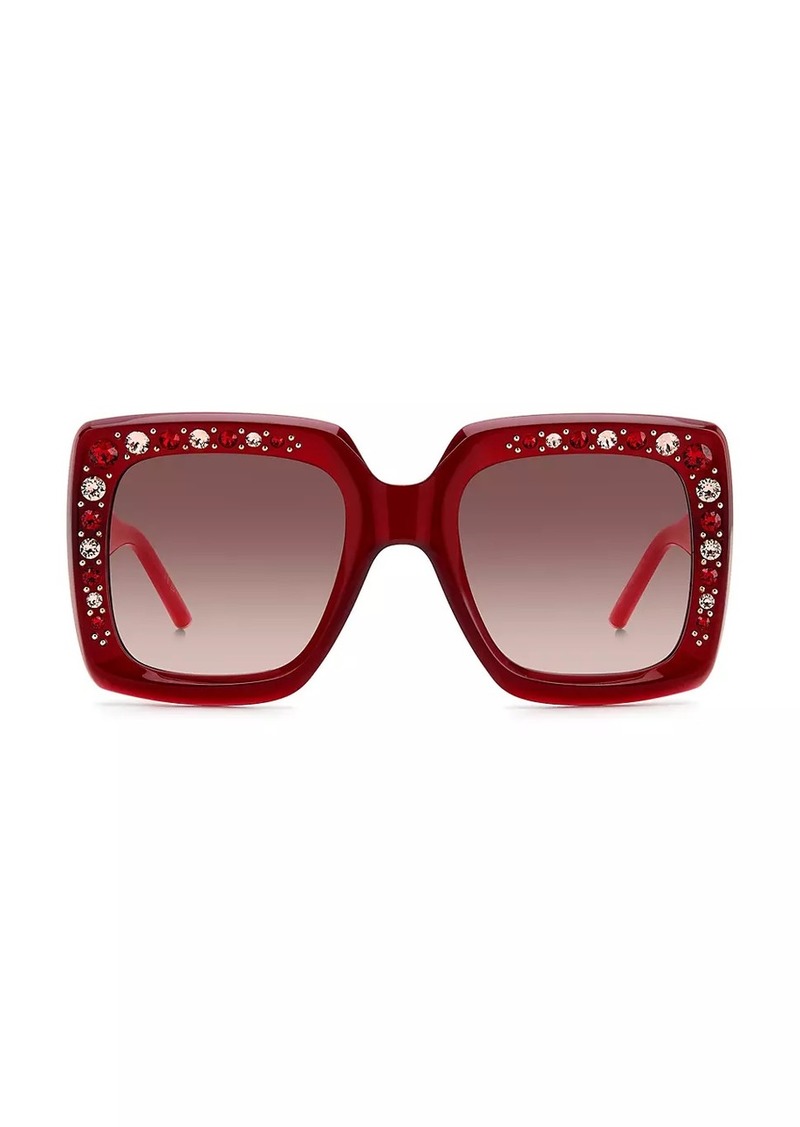 Carolina Herrera 53MM Oversized Square Sunglasses