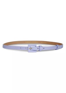 Carolina Herrera '90s Skinny Leather Belt