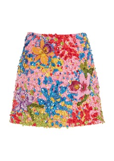 Carolina Herrera - Embellished Mini Skirt - Multi - US 6 - Moda Operandi