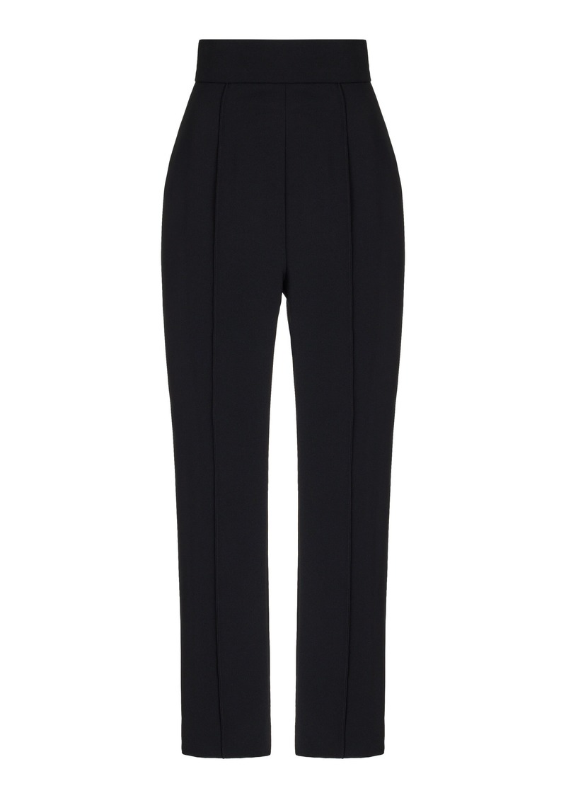 Carolina Herrera - High-Rise Skinny Pants - Black - US 4 - Moda Operandi