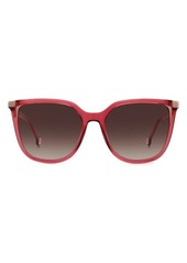 Carolina Herrera 54mm Rectangular Sunglasses