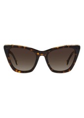Carolina Herrera 55mm Cat Eye Sunglasses
