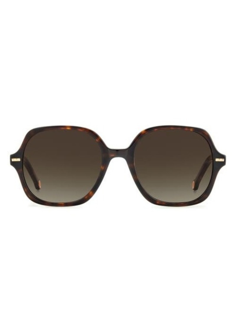 Carolina Herrera 55mm Square Sunglasses
