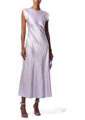 Carolina Herrera Bias Cut Satin Midi Dress