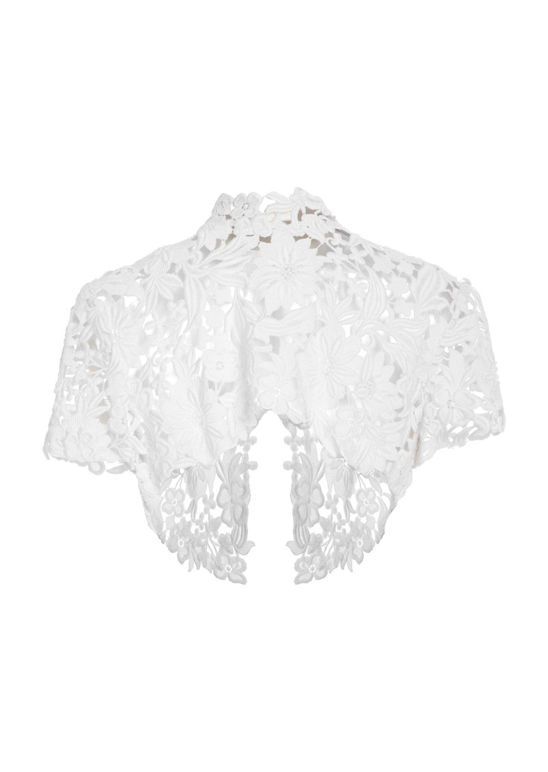 Carolina Herrera Carolina Herrera Bridal Gertrude Lace Top | Outerwear