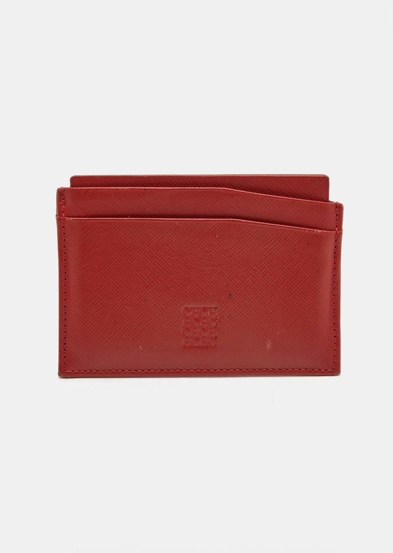 Carolina Herrera Leather Card Case