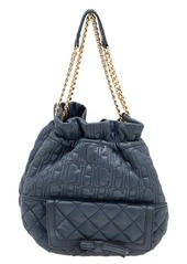 Carolina Herrera Quilted Leather Bucket Bag