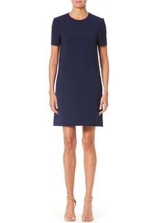 Carolina Herrera Carolina Herrera Back Bow Tie Silk Faille Midi Dress ...