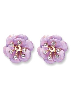 Carolina Herrera Small Flower Stud Earrings