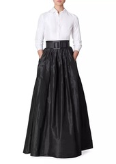 Carolina Herrera Icon Silk Taffeta Ball Skirt