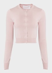 Carolina Herrera Knit Button-Front Cardigan