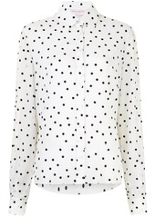 Carolina Herrera polka dot longsleeved shirt