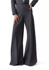 Carolina Herrera Wool Wide-Leg Trousers