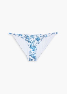 Caroline Constas - Mykela floral-print low-rise bikini briefs - White - S