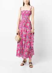 Caroline Constas Margo floral long dress