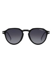 Carrera Eyewear 50mm Round Sunglasses