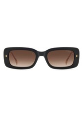Carrera Eyewear 53mm Gradient Rectangular Sunglasses