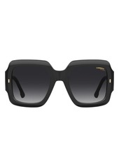 Carrera Eyewear 54mm Gradient Rectangular Sunglasses