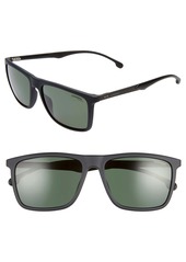 Carrera Eyewear 57mm Polarized Sunglasses