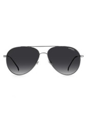 Carrera Eyewear 58mm Aviator Sunglasses