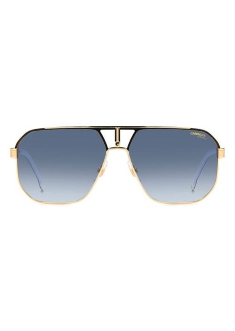 Carrera Eyewear 62mm Oversize Navigator Sunglasses