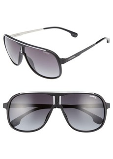 Carrera Eyewear 62mm Sunglasses in Matte Black at Nordstrom