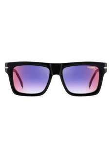 Carrera Eyewear Festival 54mm Gradient Rectangular Sunglasses