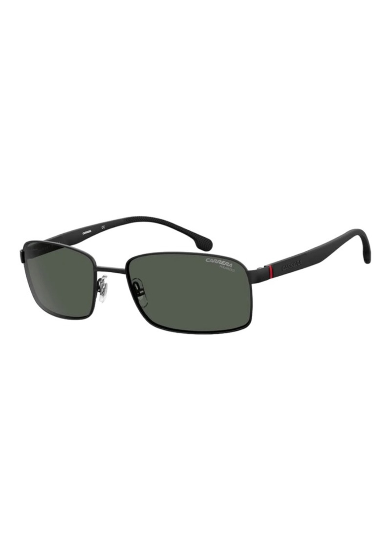 CARRERA Men's 8037 003 Matte Black Polarized Sunglasses 58-18-140