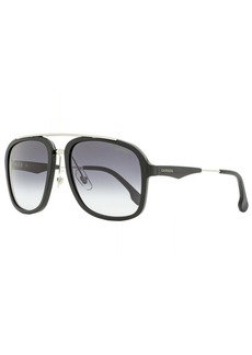 Carrera Men's Square Sunglasses CA133S TI79O Matte Black/Ruthenium 57mm