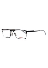 Carrera Rectangular Eyeglasses CA6662 0RC Matte Black 53mm 6662