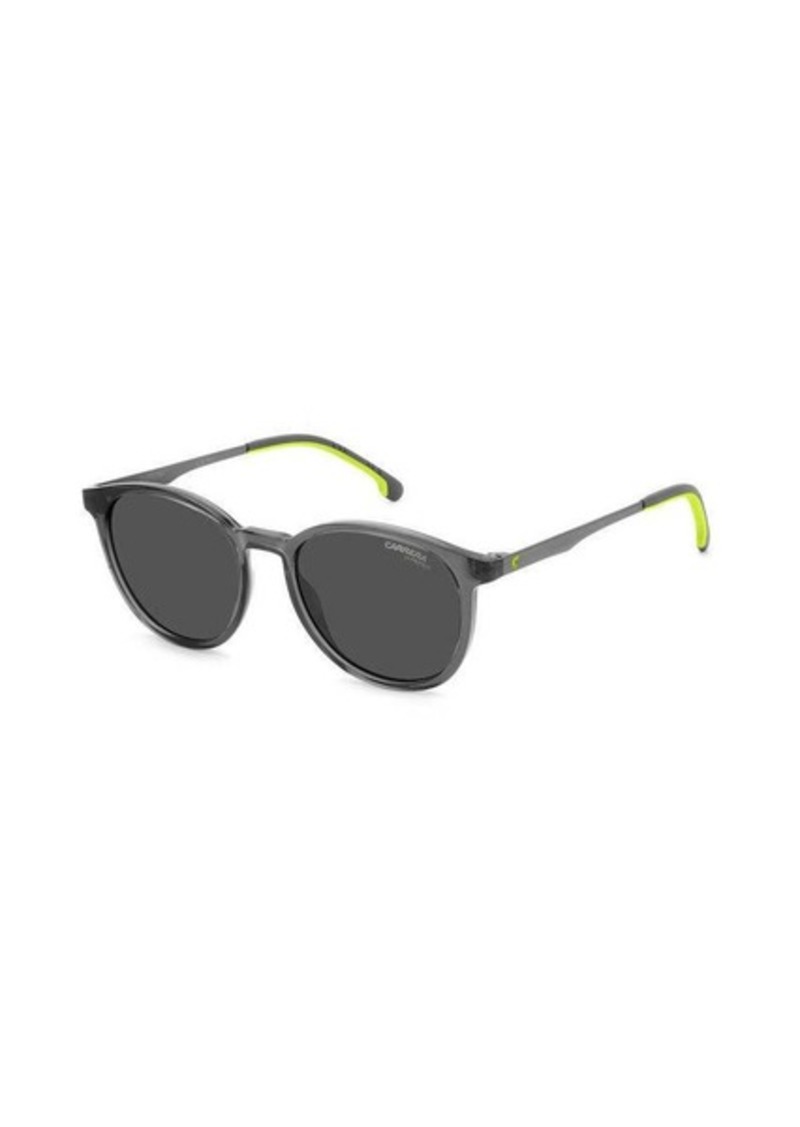 Carrera Unisex 49mm Grey Green Sunglasses