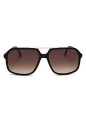 Carrera Unisex Brow Bar Square Sunglasses, 59mm