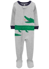 Carter's Baby Boys Alligator Cotton Footie Pajamas