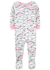 Carter's Baby Girls Snug Fit Cotton Footed Pajama