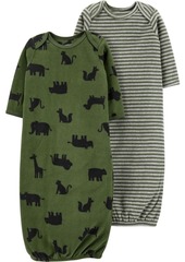 Carter's Carters Baby Boy 2-Pack Sleeper Gowns