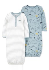 Carter's Baby Boys 2-Pack Sleeper Gowns