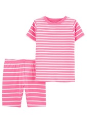 Carter's Baby Girls Striped Pajama Set, 2 Pieces