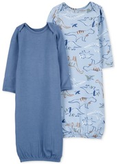 Carter's Baby PurelySoft Sleeper Gowns, Pack of 2 - Blue