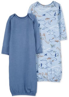 Carter's Baby PurelySoft Sleeper Gowns, Pack of 2 - Blue