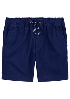 Carter's Big Pull On Canvas Shorts - Blue