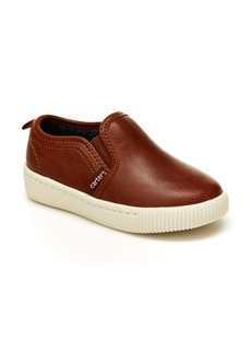 Carter's Little Boys Ricky Casual Slip On Leather Shoe - Brown