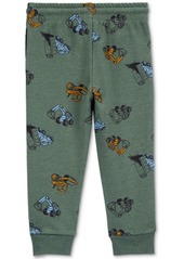 Carter's Toddler Boys Construction-Print Pull-On Jogger Pants - Green