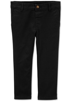 Carter's Toddler Boys Flat-Front Dress Pants - Black (001